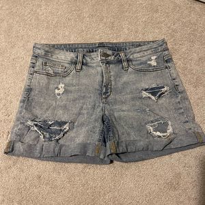 Ana denim distressed Jean Shorts Size 8